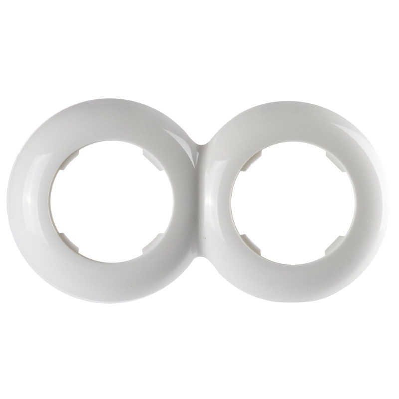 LOFT RAMKA PODWÓJNA BIAŁA JLM RETRO FRENCH STYLE