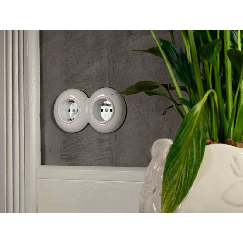 LOFT RAMKA KOŃCOWA BIAŁA JLM RETRO FRENCH STYLE