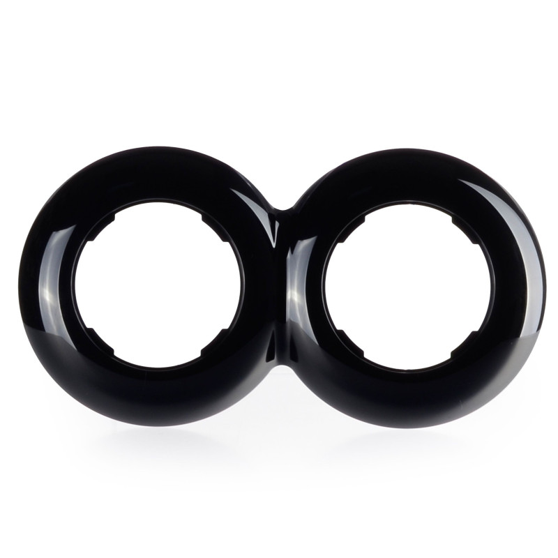 LOFT RAMKA PODWÓJNA CZARNA JLM RETRO FRENCH STYLE