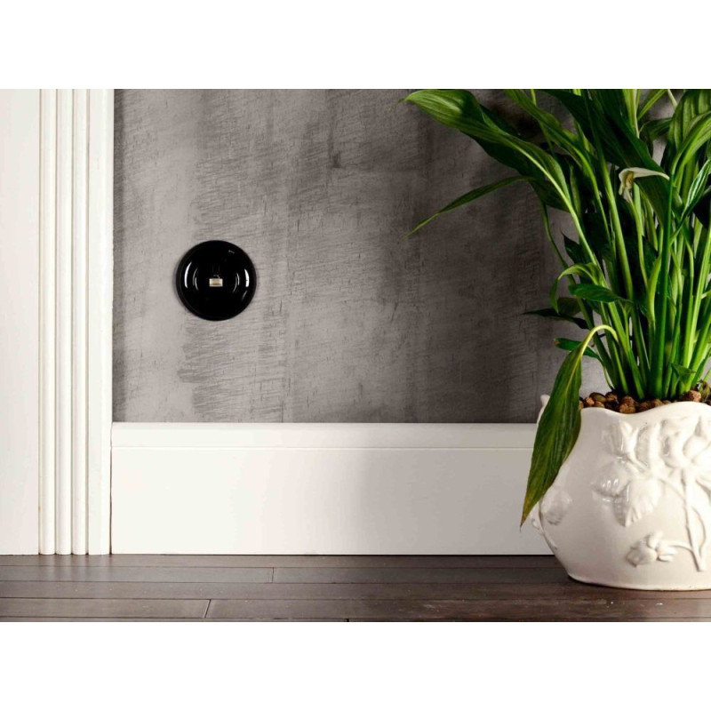 LOFT RAMKA KOŃCOWA CZARNA JLM RETRO FRENCH STYLE