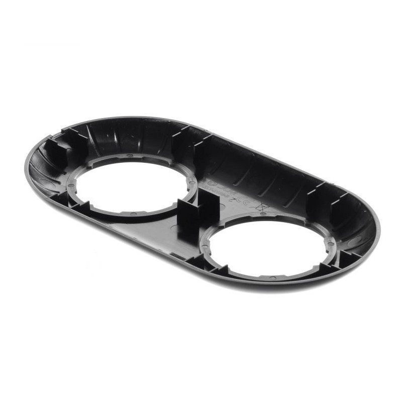 LOFT RAMKA PODWÓJNA 156x85mm CZARNA JLM RETRO FRENCH STYLE