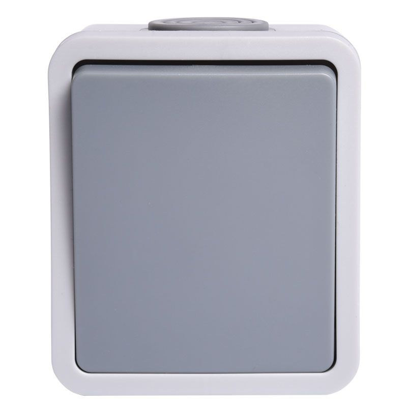 WŁĄCZNIK POJEDYNCZY SCHODOWY NATYNKOWY BIAŁY IP55 JLM INDUSTRIAL DESIGN