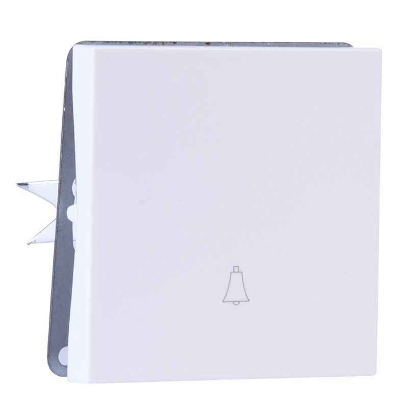 WŁĄCZNIK DZWONKOWY PODTYNKOWY BIAŁY BEZ RAMKI JLM ULTRA DESIGN