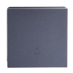 WŁĄCZNIK DZWONKOWY PODTYNKOWY GRAFIT BEZ RAMKI JLM ULTRA DESIGN