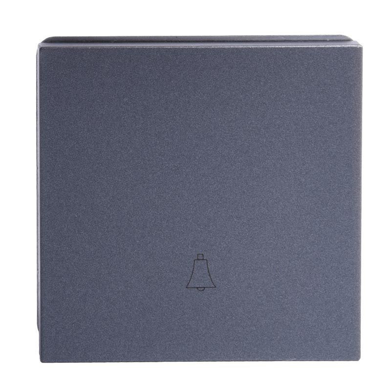 WŁĄCZNIK DZWONKOWY PODTYNKOWY GRAFIT BEZ RAMKI JLM ULTRA DESIGN