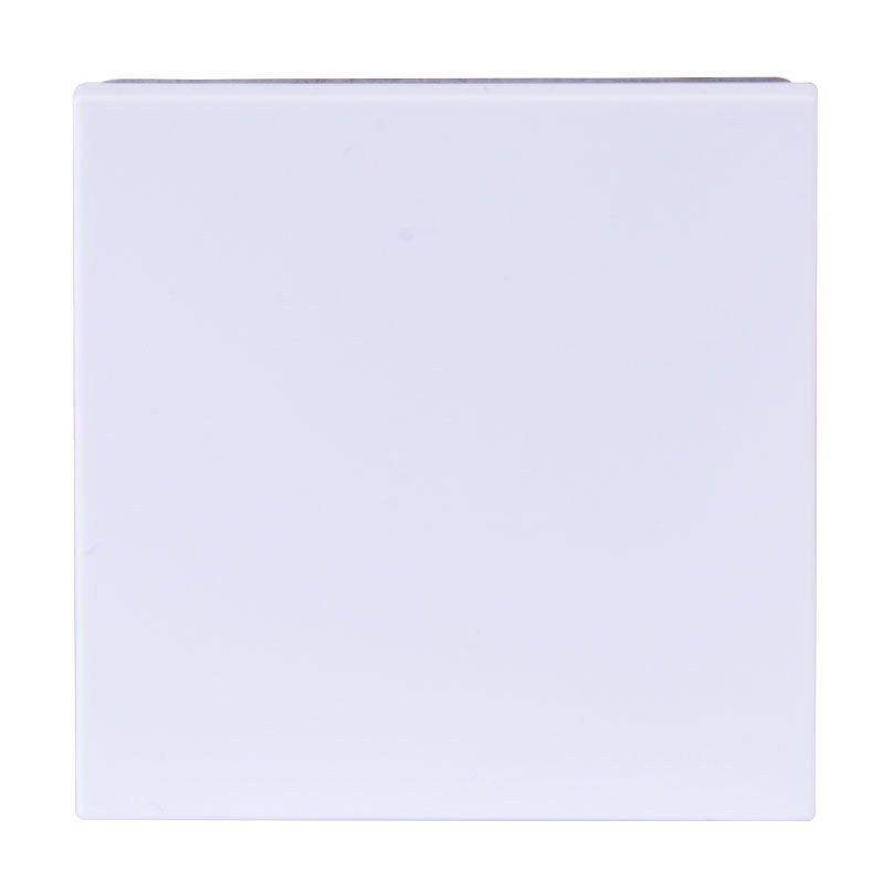 WŁĄCZNIK KRZYŻOWY PODTYNKOWY BIAŁY BEZ RAMKI JLM ULTRA DESIGN