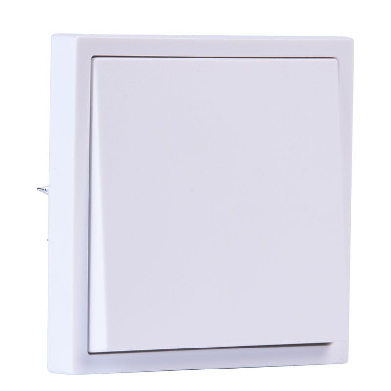 WŁĄCZNIK KRZYŻOWY PODTYNKOWY BIAŁY BEZ RAMKI JLM ULTRA DESIGN