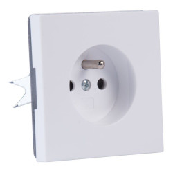 GNIAZDO PODTYNKOWE BIAŁE BEZ RAMKI JLM ULTRA DESIGN