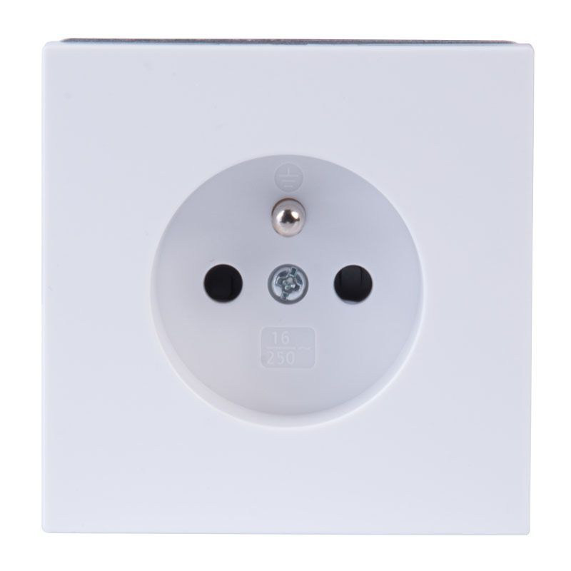 GNIAZDO PODTYNKOWE BIAŁE BEZ RAMKI JLM ULTRA DESIGN