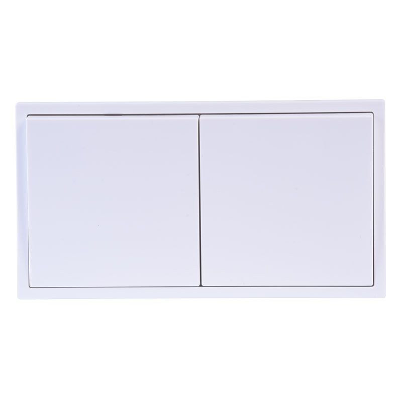 RAMKA PODWÓJNA PODTYNKOWA BIAŁA BEZ RAMKI JLM ULTRA DESIGN