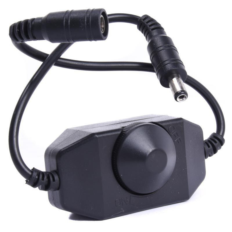 ŚCIEMNIACZ MANUALANY LED PRZELOTOWY SUN-T2 CZARNY