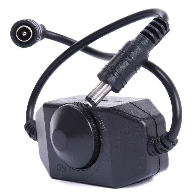 ŚCIEMNIACZ MANUALANY LED PRZELOTOWY SUN-T2 CZARNY