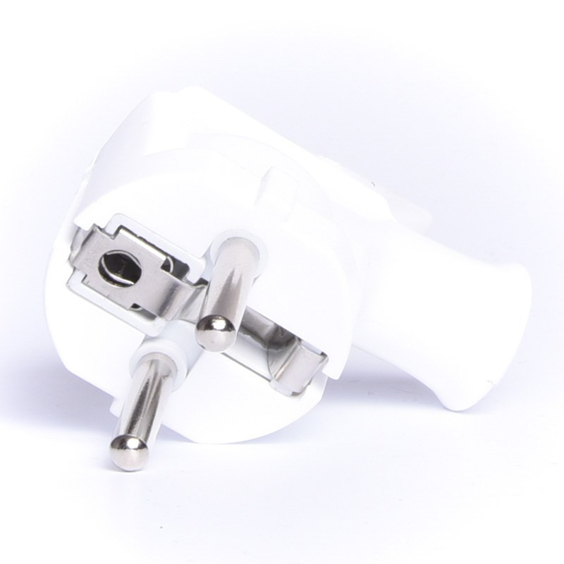 WTYK 230V ZASILAJĄCY KĄTOWY BIAŁY  WT-35- ELGOTECH UNISCHUCKO