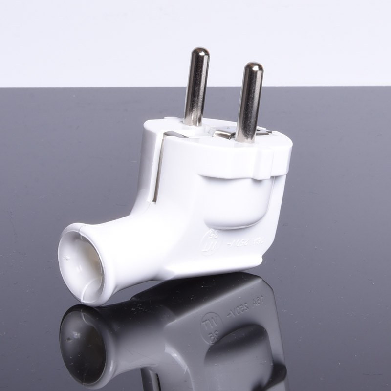 WTYK 230V ZASILAJĄCY KĄTOWY BIAŁY  WT-35- ELGOTECH UNISCHUCKO