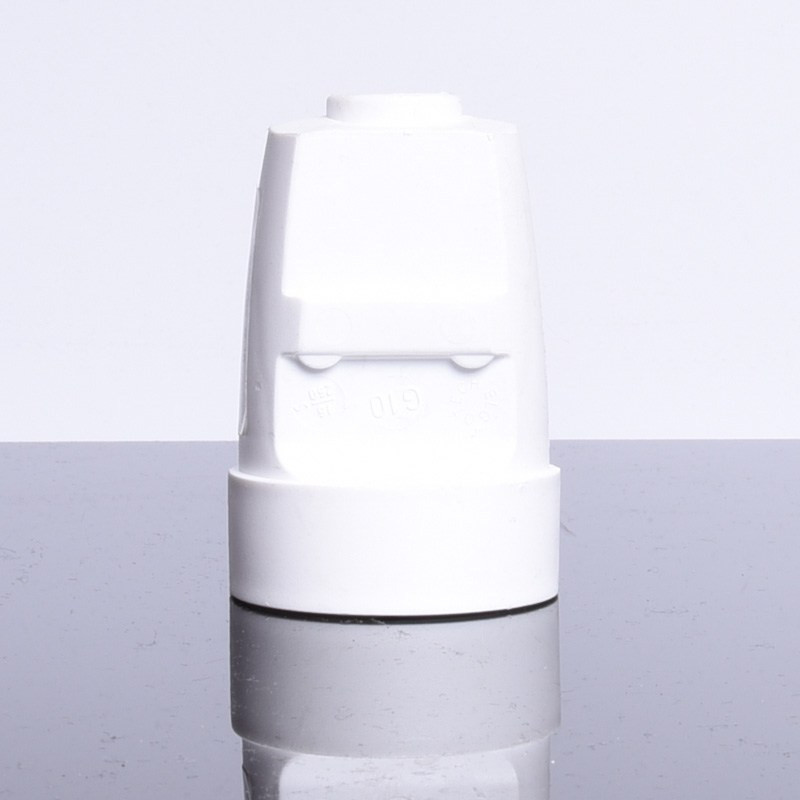 GNIAZDO NA PRZEWÓD 230VAC Z UZIEMIENIEM 1xG-10 BIAŁE