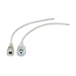 ZŁĄCZE DC 2.1/5.5 KOMPLET IP66 PRZEZROCZYSTY