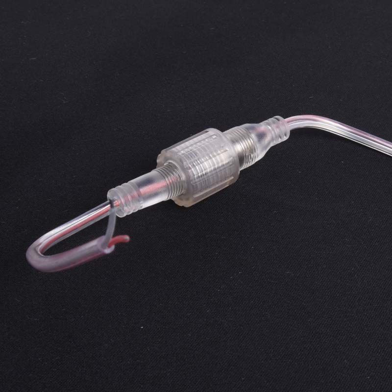 ZŁACZE DC KOMPLET IP66 TRANSPARENT