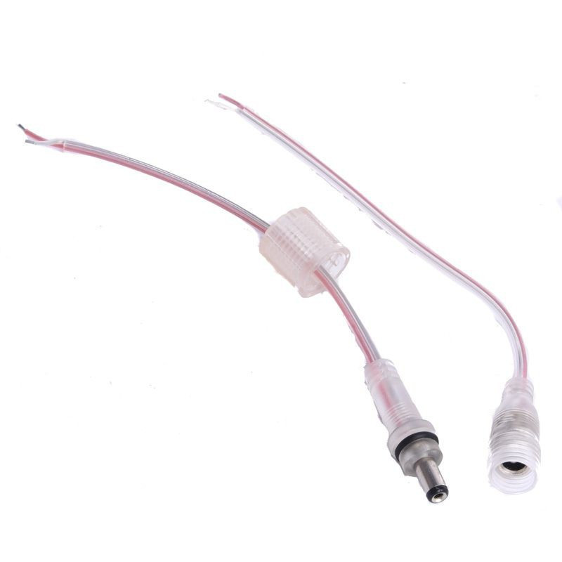 ZŁACZE DC KOMPLET IP66 TRANSPARENT