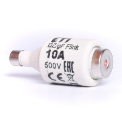 BEZPIECZNIK PORCELANOWY 10A ET1 DOMOWY STAREGO TYPU