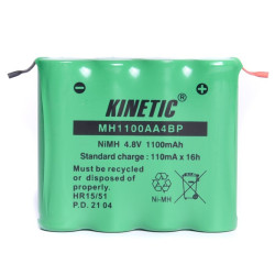 PAKIET 4 AKUMULATORÓW NiMH R6 AA KINETIC 1100mAh