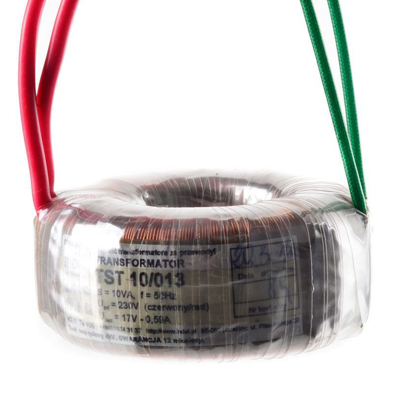 TST 10/013 17V-0,59A TRANSFORMATOR TOROIDALNY