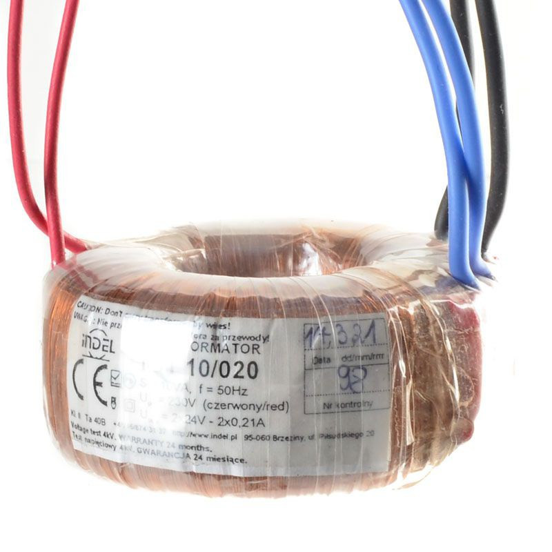 TST 10/020 2x24V-2x0,21A TRANSFORMATOR TOROIDALNY