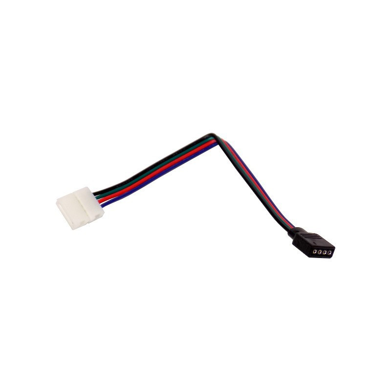 KABEL POŁĄCZENIOWY TAŚM LED RGB 4-PIN 10mm