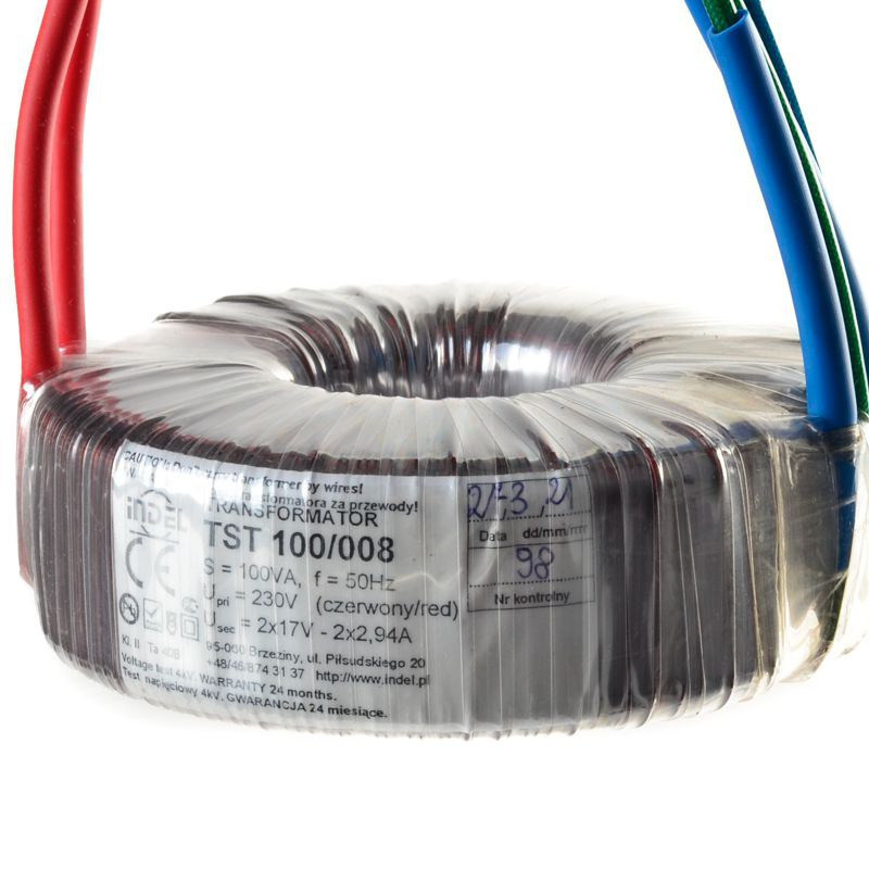 TST 100/008 2x17V-2x2,94A