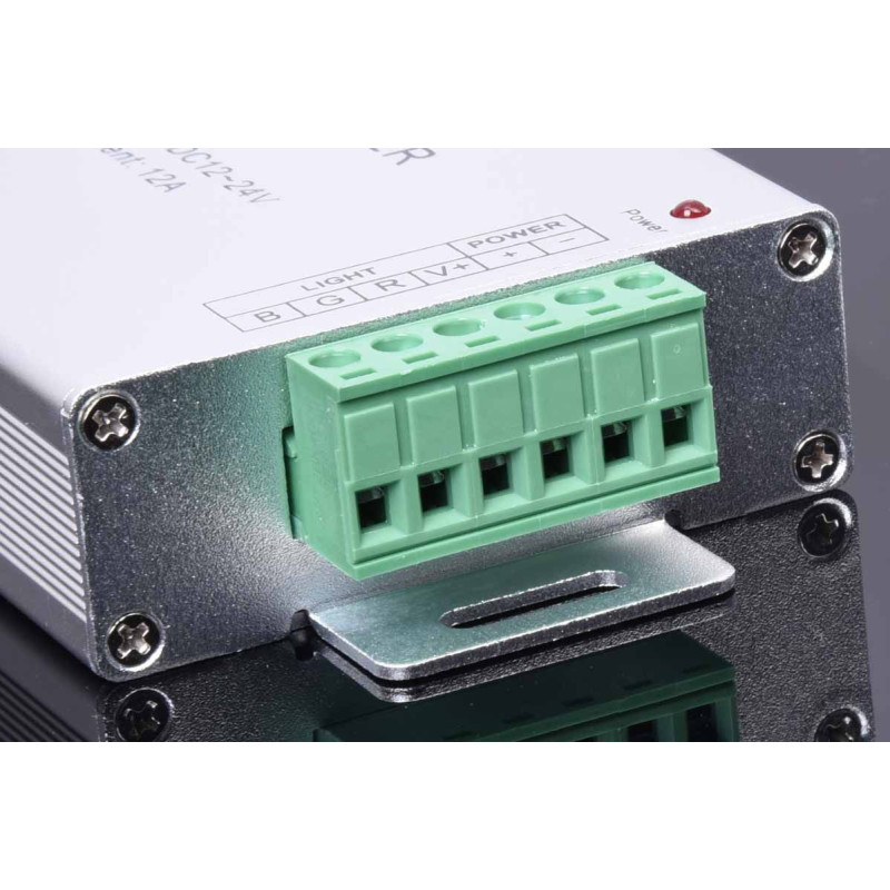 STEROWNIK DO TAŚMY LED RADIOWY RFL-24 12A 12V/24V