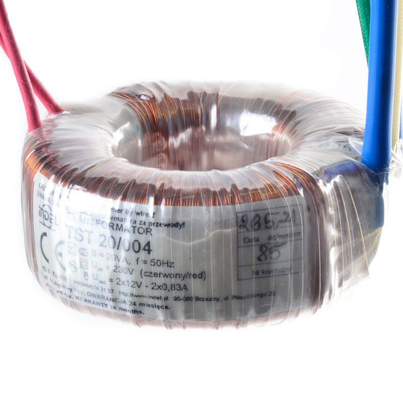 TST 20/004 2x12V-2x0,83A