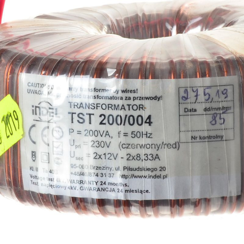 TST 200/004 2x12V-2x8,33A