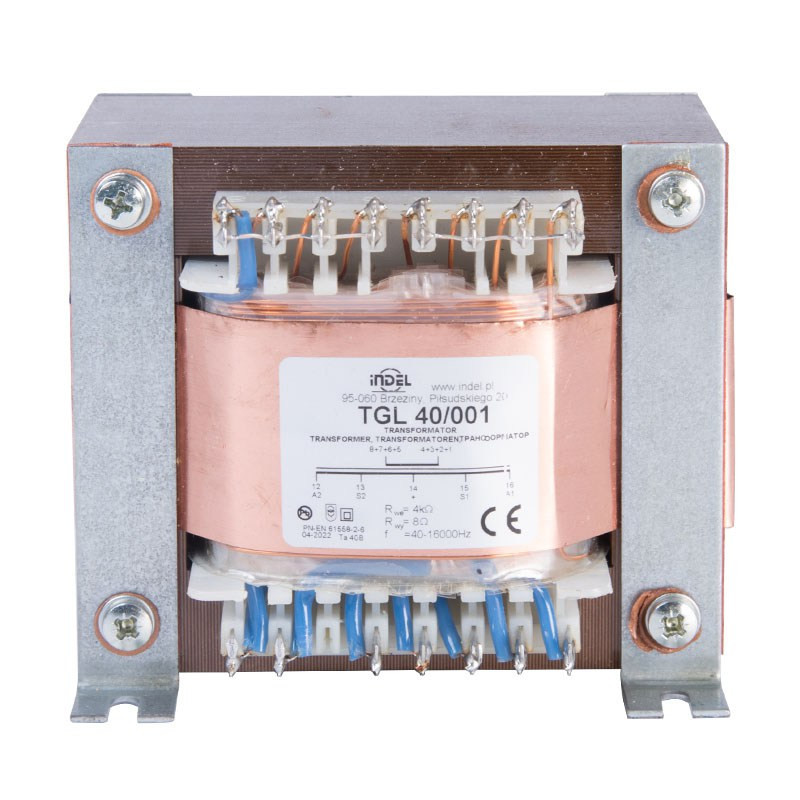 TGL 40/001 TRANSFORMATOR GŁOŚNIKOWY Przekł: 0,0445