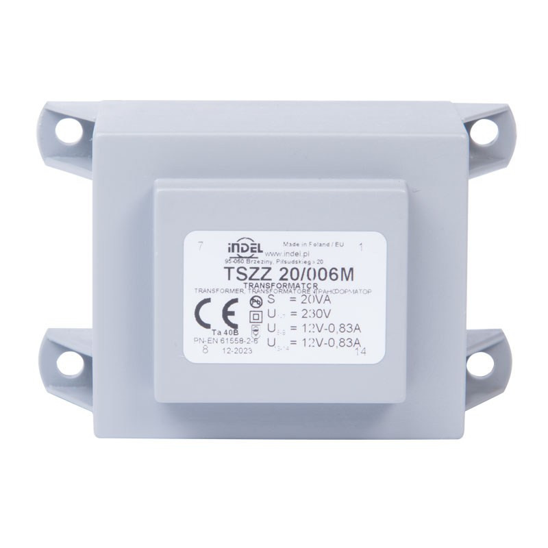 TSZZ 20/006M 2x12V 2x0,83A