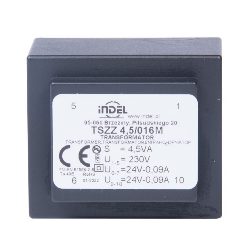 TSZZ 4,5/016M 2x24V 2x0,09A