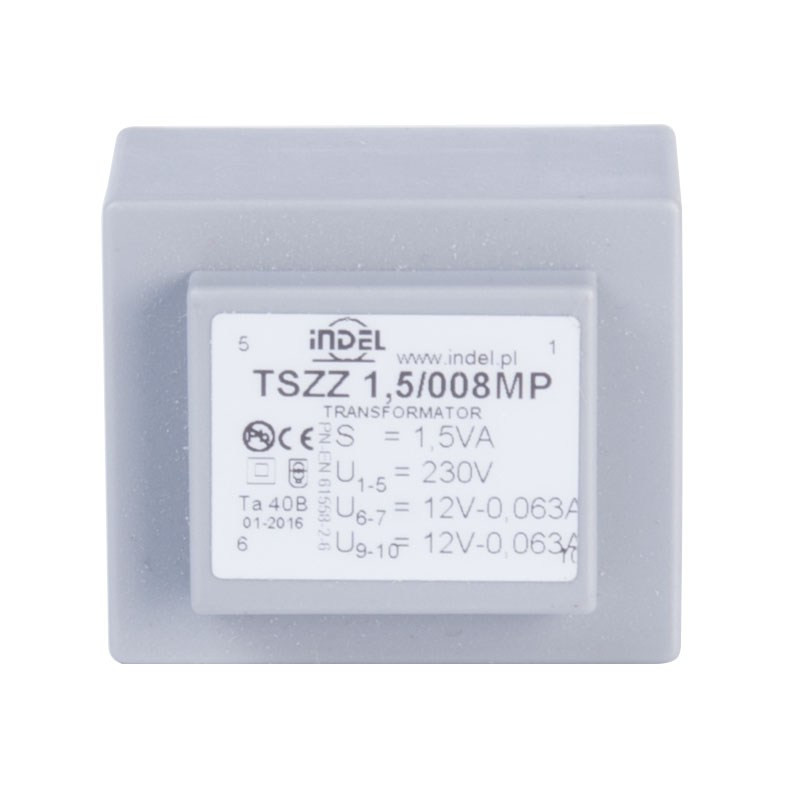 TSZZ 1,5/008MP 2x12V 2x0,063A