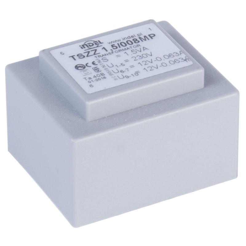 TSZZ 1,5/008MP 2x12V 2x0,063A