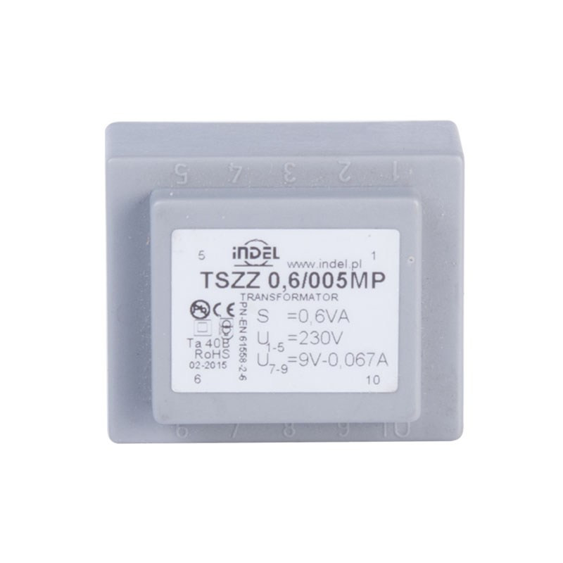 TSZZ 0,6/005MP 9V 0,066A