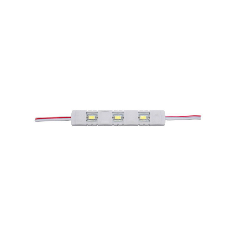 MODUŁ 3-LED 5630 12V 30lm BIAŁY ZIMNY
