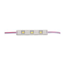 MODUŁ 3-LED 5630 12V 30lm BIAŁY CIEPŁY