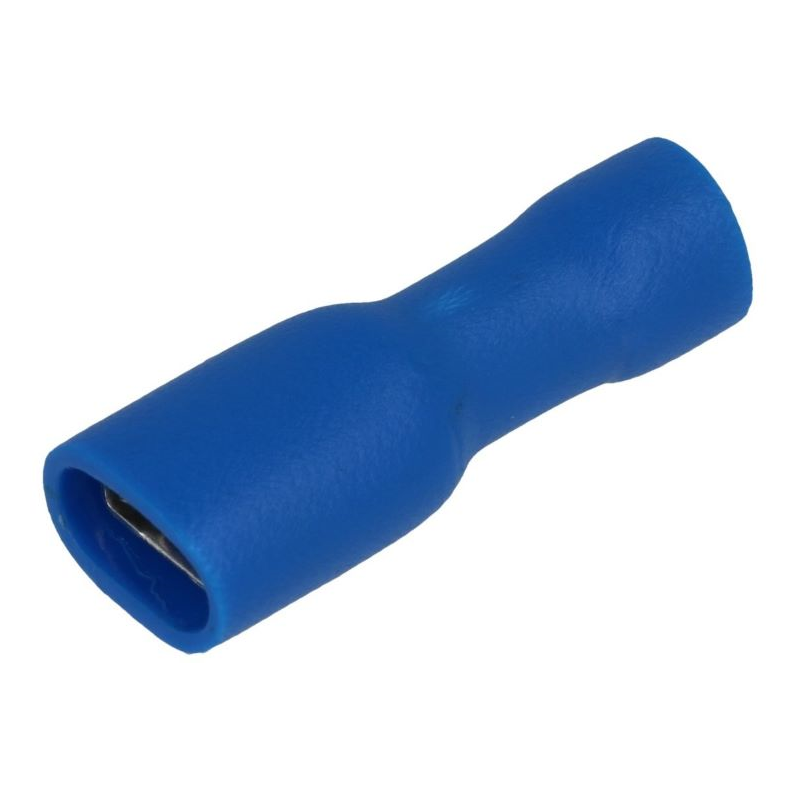 KONEKTOR GNIAZDO 4,8 W IZOL. op.100szt NIEBIESKI