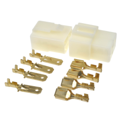 KOSTKA 4 STYKOWA SAMOCHODOWA BEZ KONEKTORÓW SAM PLASTIK