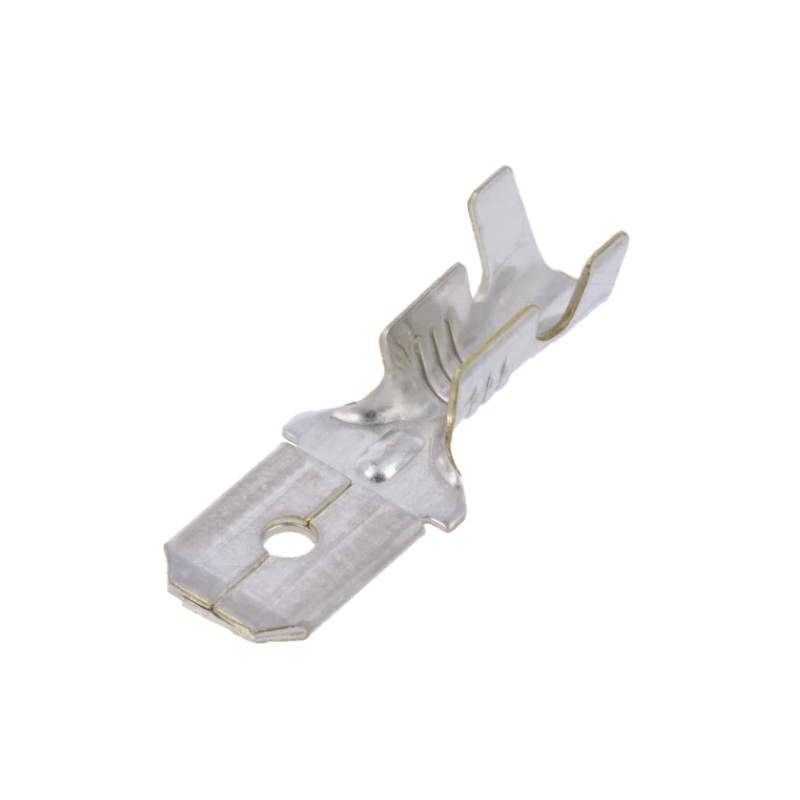 KONEKTOR WTYK 6,3mm Z ZACZEPEM DŁUGI