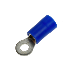 KONEKTOR OCZKO IZOLOWANY 3,2mm NIEBIESKI (PRZEWÓD 2mm)