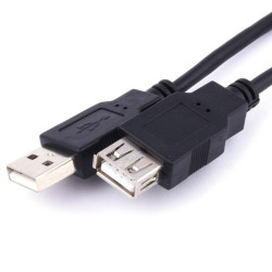 PRZEDŁUŻACZ USB A M/Ż 1,8m