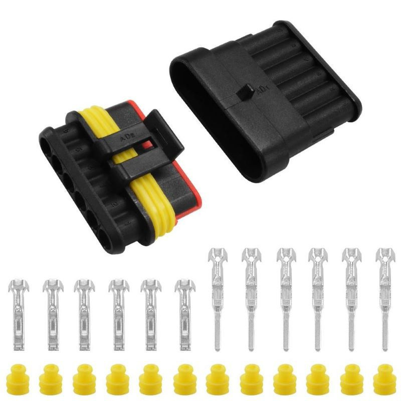 KOSTKA 6 STYKOWA HERMETYCZNA AMP G1,5/6KPL