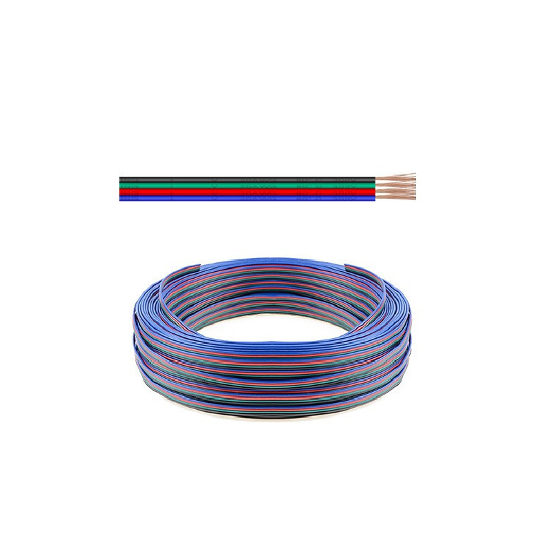 PRZEWÓD 4x0,75 (NP. DO TAŚM LED)