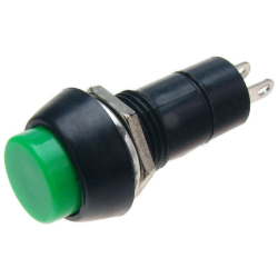 PRZYCISK ROZWIERNY OKRĄGŁY 3A 250V ZIELONY PBS81RB
