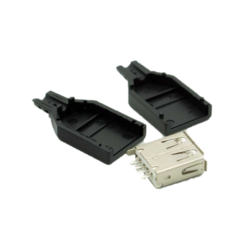 GNIAZDO USB "A" NA KABEL Z OSŁONĄ