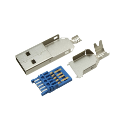 WTYK USB 3,0 TYP A NA KABEL PRZEWÓD