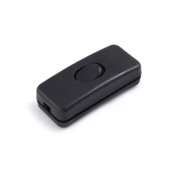 PRZEŁĄCZNIK PRZELOTOWY CZARNY NA KABEL